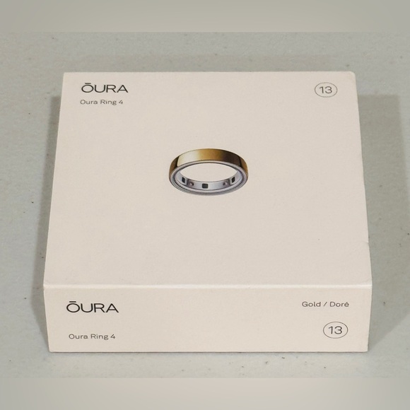 Oura Ring Gen 4 Gold/ Dore Sz. 13 - Picture 5 of 11